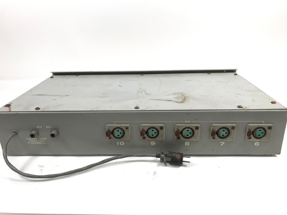 VINTAGE DUKANE MEDALLION Model 2A76 Mixer