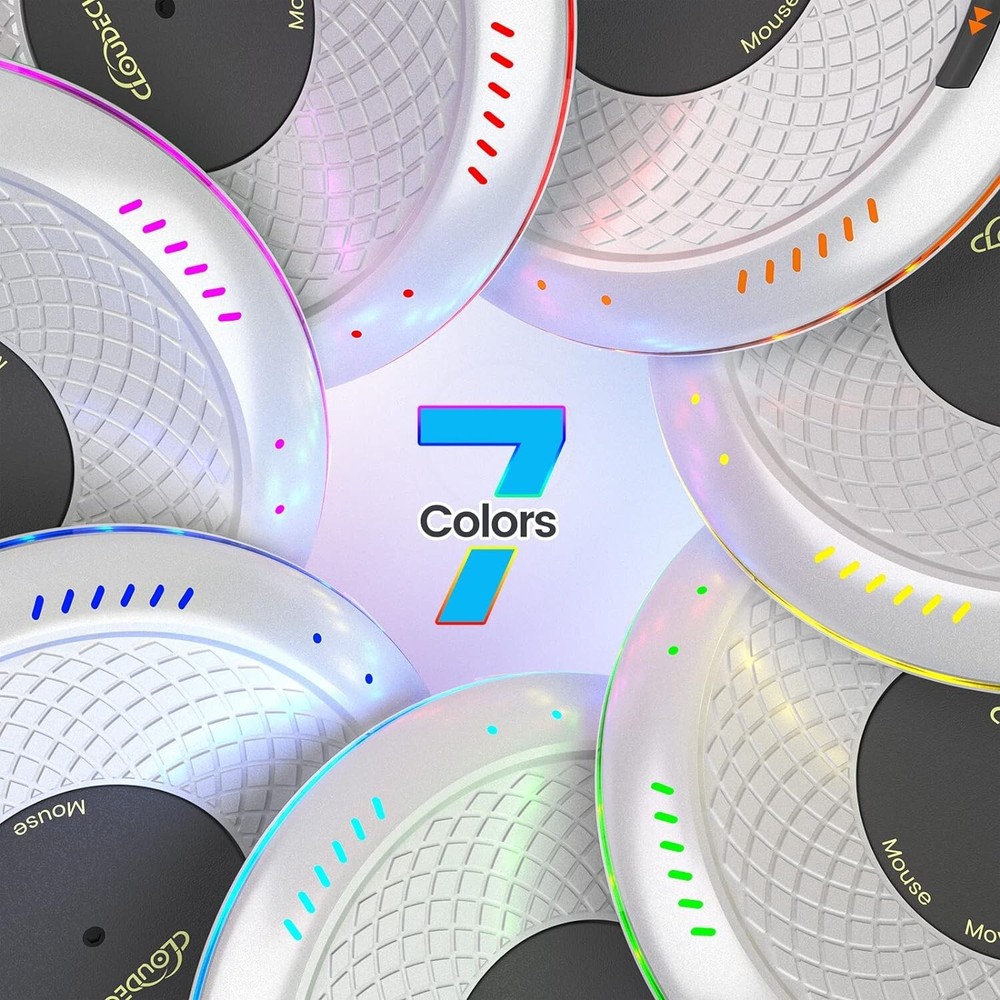 Cloudeck Mouse Mover with Timer & LED Color Option Undetectable Mouse Jiggler...