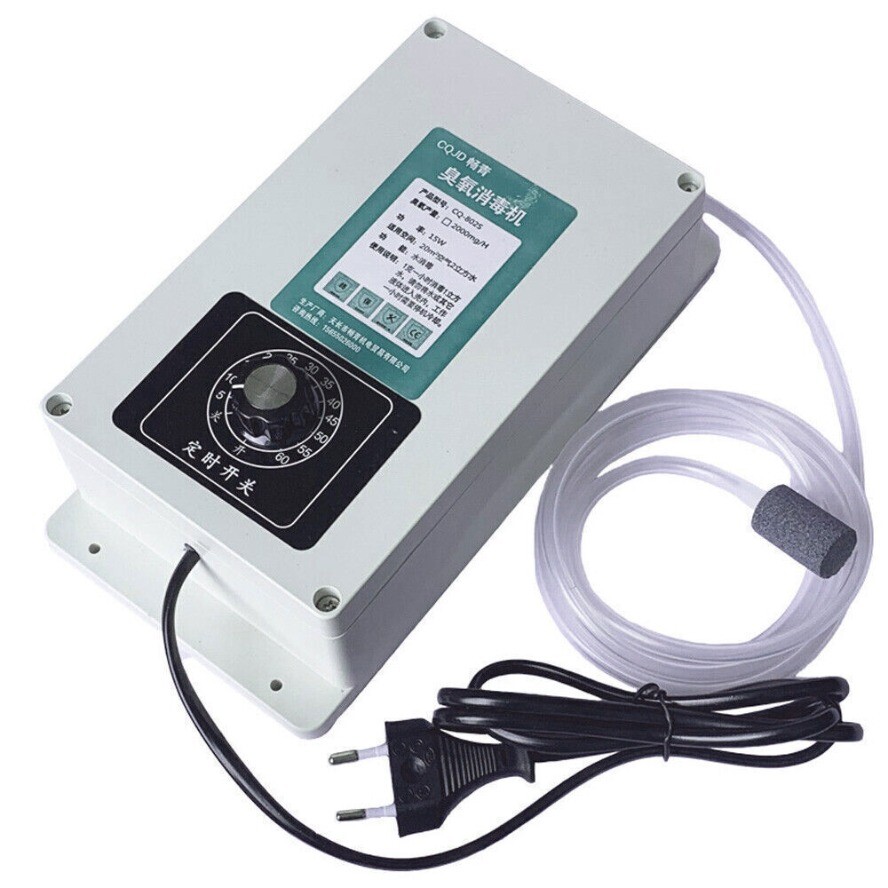 Portable Ozone Machine for Liquid Air Multipurpose Ozonator with Timer 220V