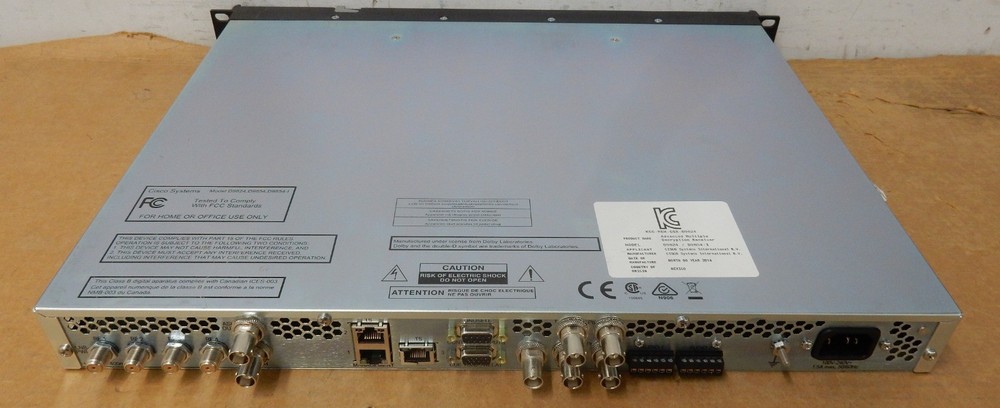 CISCO D9824-IPIN-GEN-1RU Advanced Multiple Decryption Receiver - Unit Only
