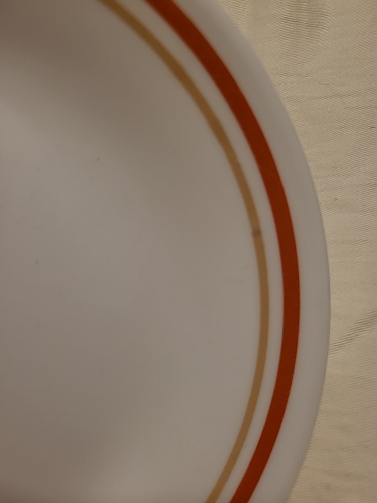 Vintage Corelle Cinnamon Chestnut Rust Tan 6.75" Dinner Salad Bread Fruit Plate
