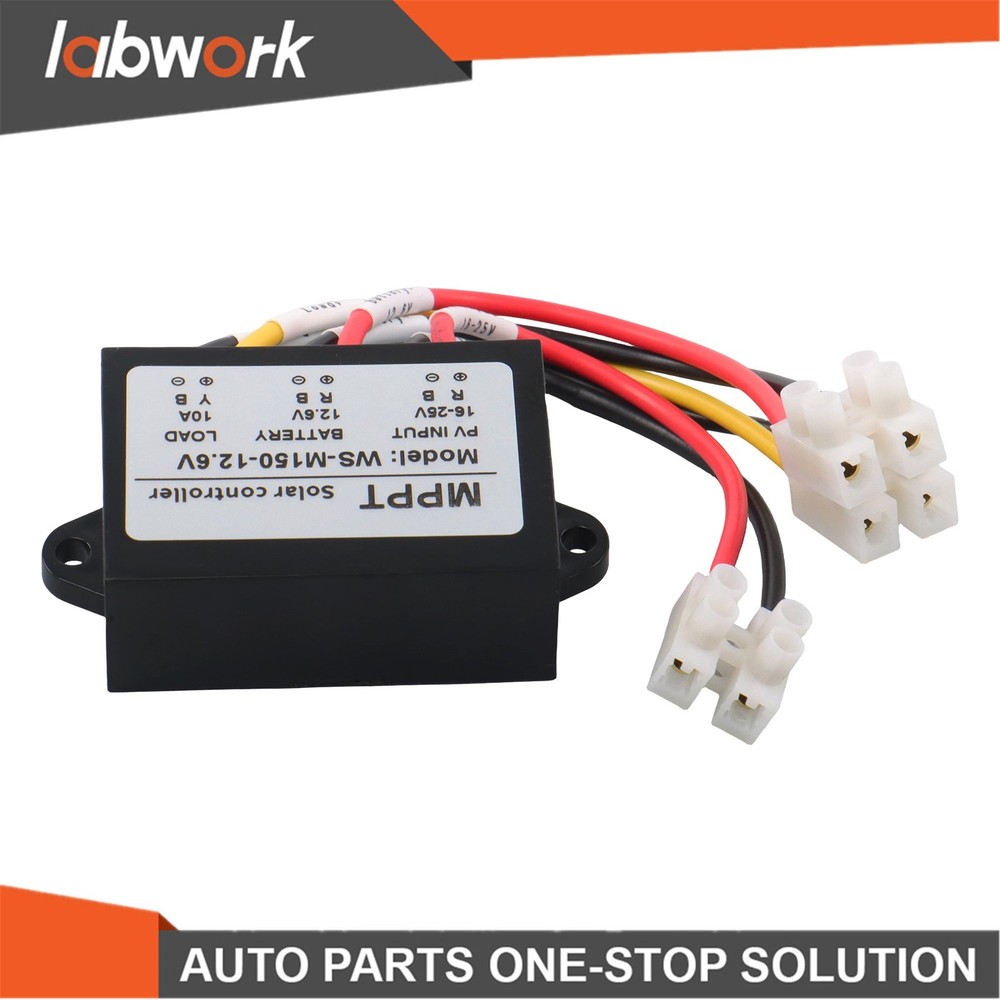 Labwork Solar Battery Charge Controller Boost MPPT Voltage Adjustable 12.6V