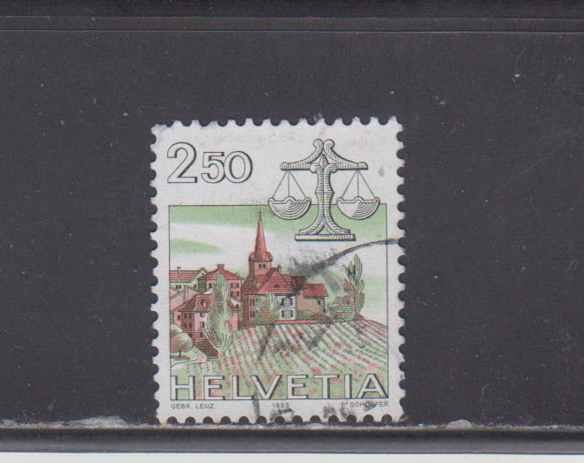 SWITZERLAND : 1982/86 - USED - SCOTT # 726