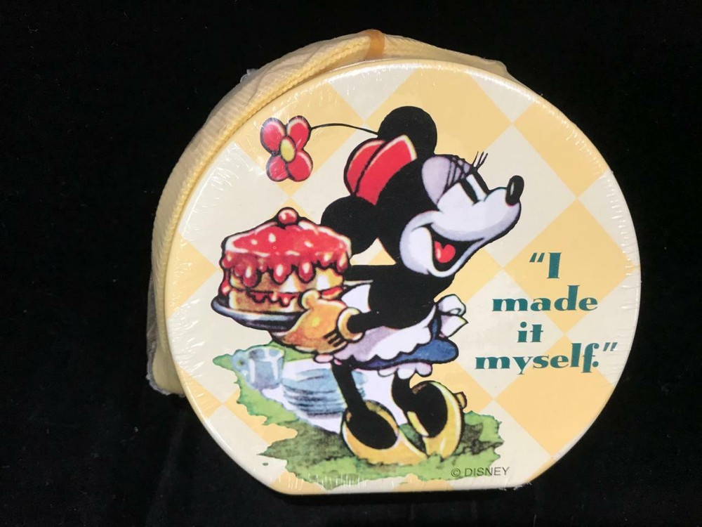 Disney MINNIE MOUSE Tin Candy Carrying Case ~ 1999 Series #1 ~ Sealed Container