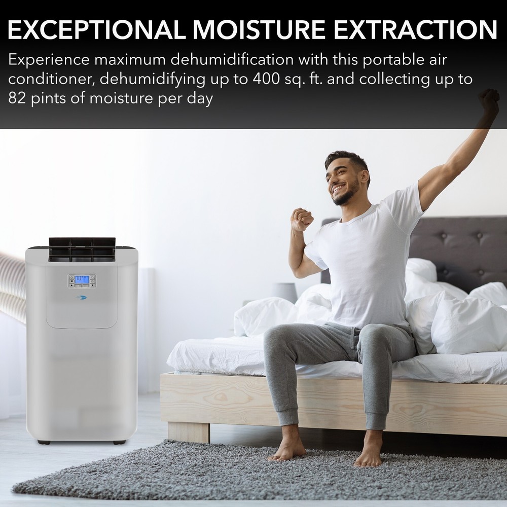 Whynter ARC-122DHP 12,000BTU Elite Dual Portable Air Conditioner with heat/drain