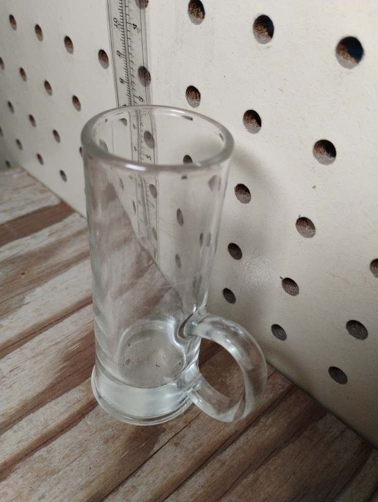 Vintage Double Shot Cordial Fine Glass