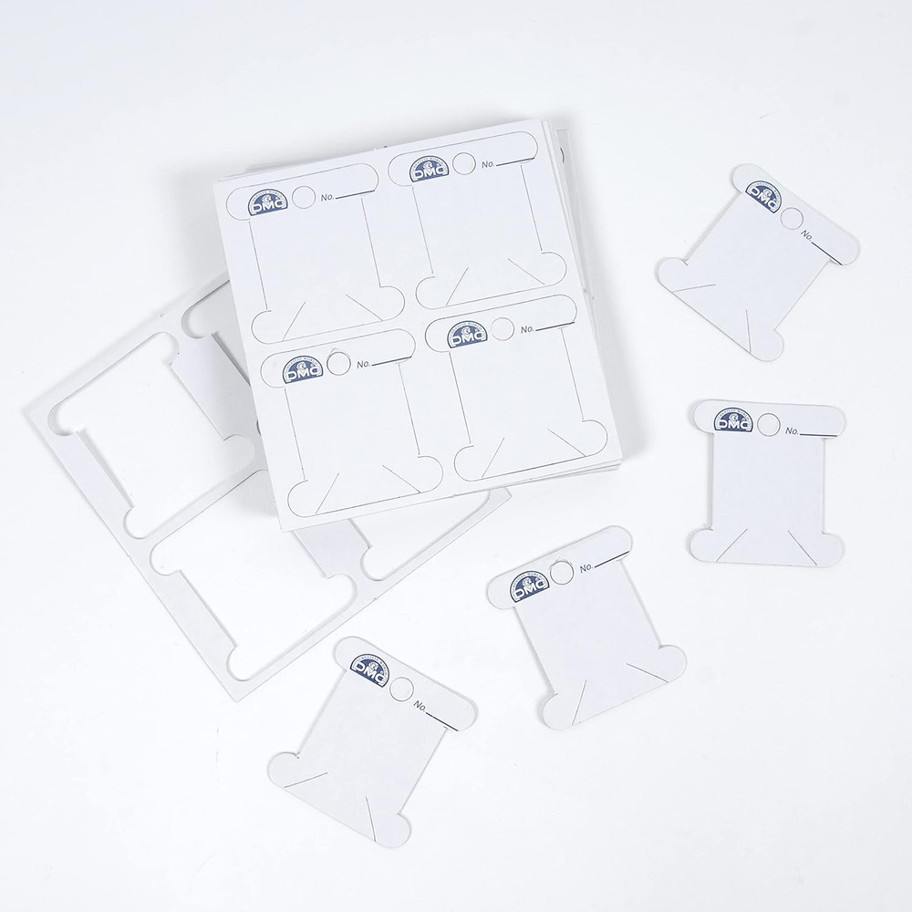 Cardboard Floss Bobbins, 56/Pkg