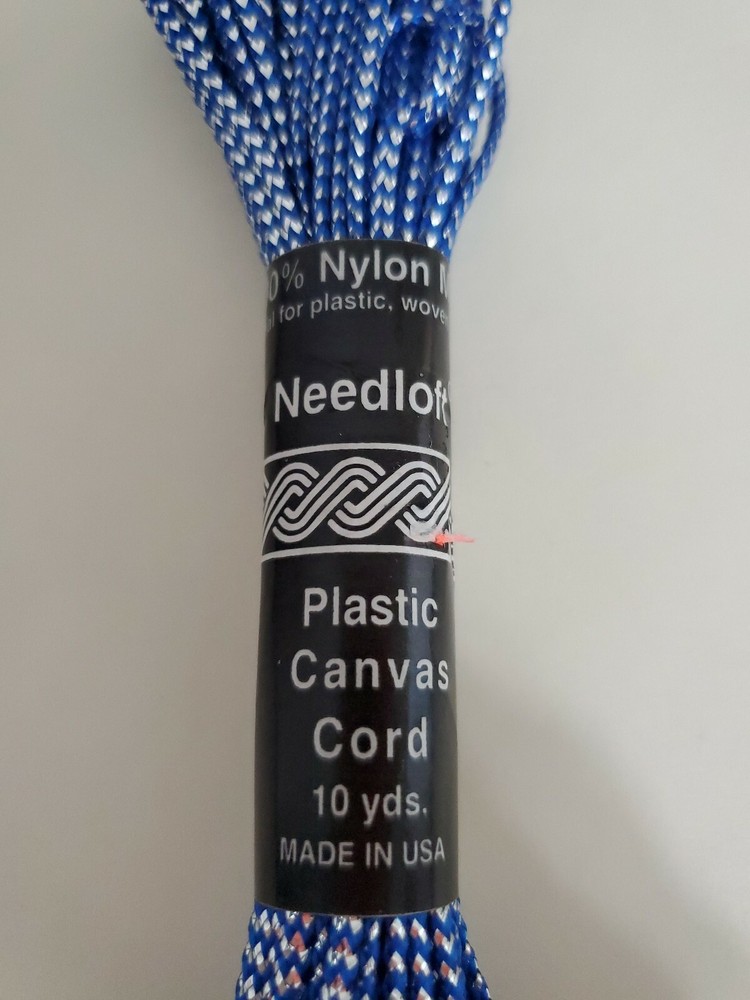 Needleloft Craft Cord - Blue/Silver - 10 Yards