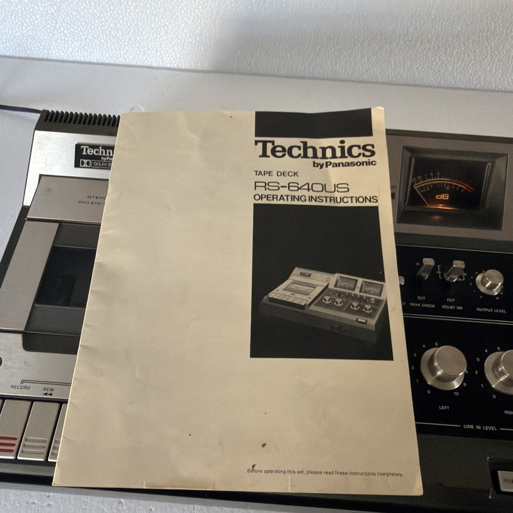 Technics RS-640US.
