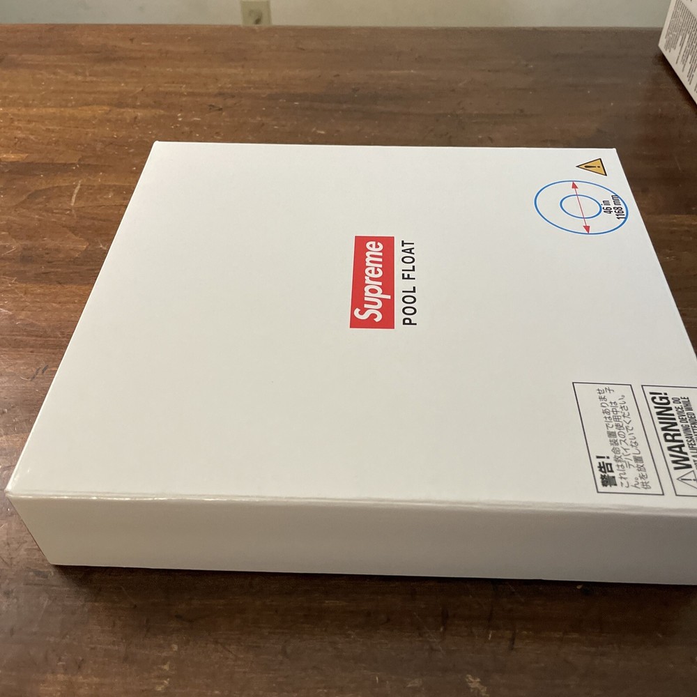 SUPREME FAT TIP POOL FLOAT BLACK OS SS22 WEEK 16 (100% AUTHENTIC) BRAND NEW