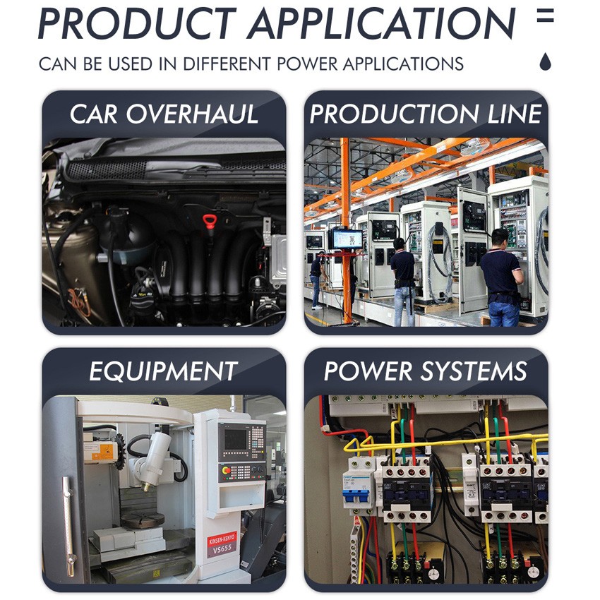 Handheld Tester Measure Oscilloscope Multimeter Bandwidth Voltage Current ET828