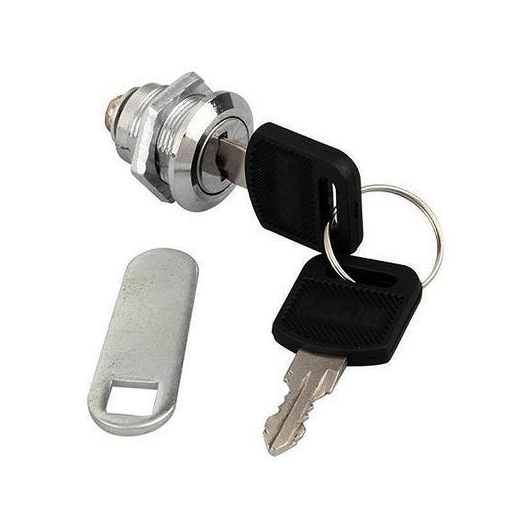 Security Mail Box Lock with 2 Key Mailbox Mail Letter Box Pro Drawer Closet Lock