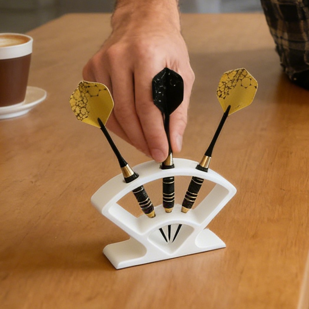 Dart Holder Vertical Space-Saving Storage Rack Dart Display Stand