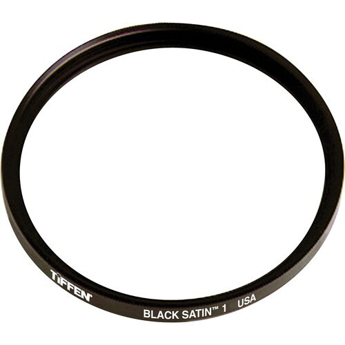 Tiffen 67mm Black Satin 1 Filter 67BLACKSATIN1