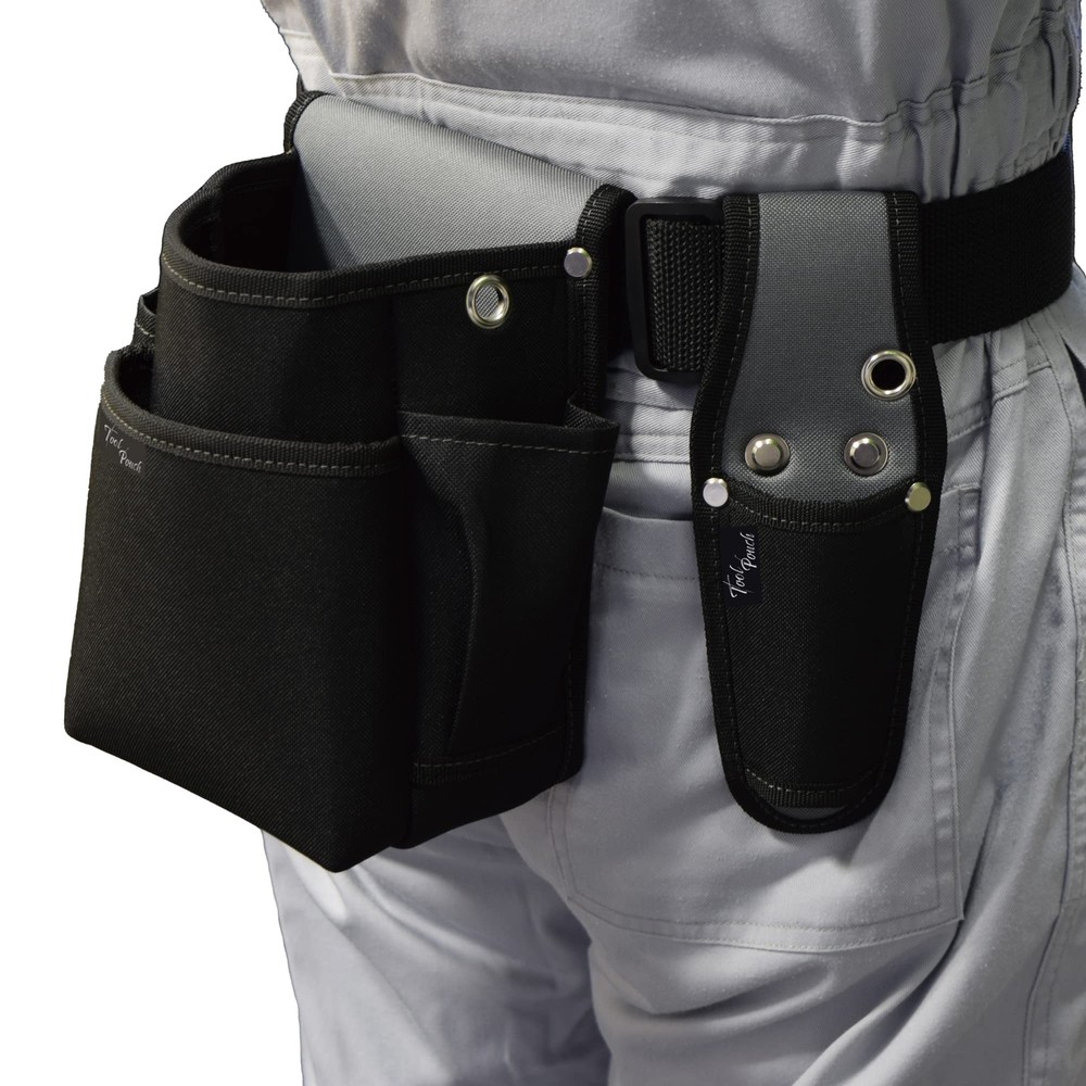 Takagi Electrician's Tool Pouch 2-Tier Tool Case 1 Tool Holder On from JP