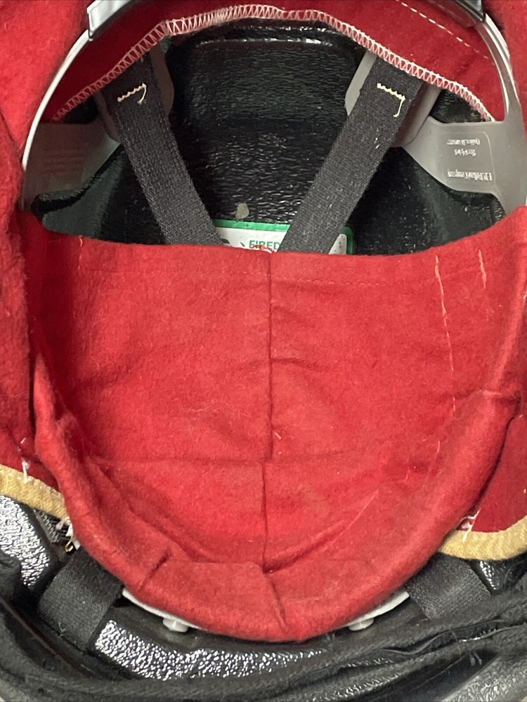 BULLARD FIRE DOME HELMET FX Clear Shield And NECK DRAPE 1994