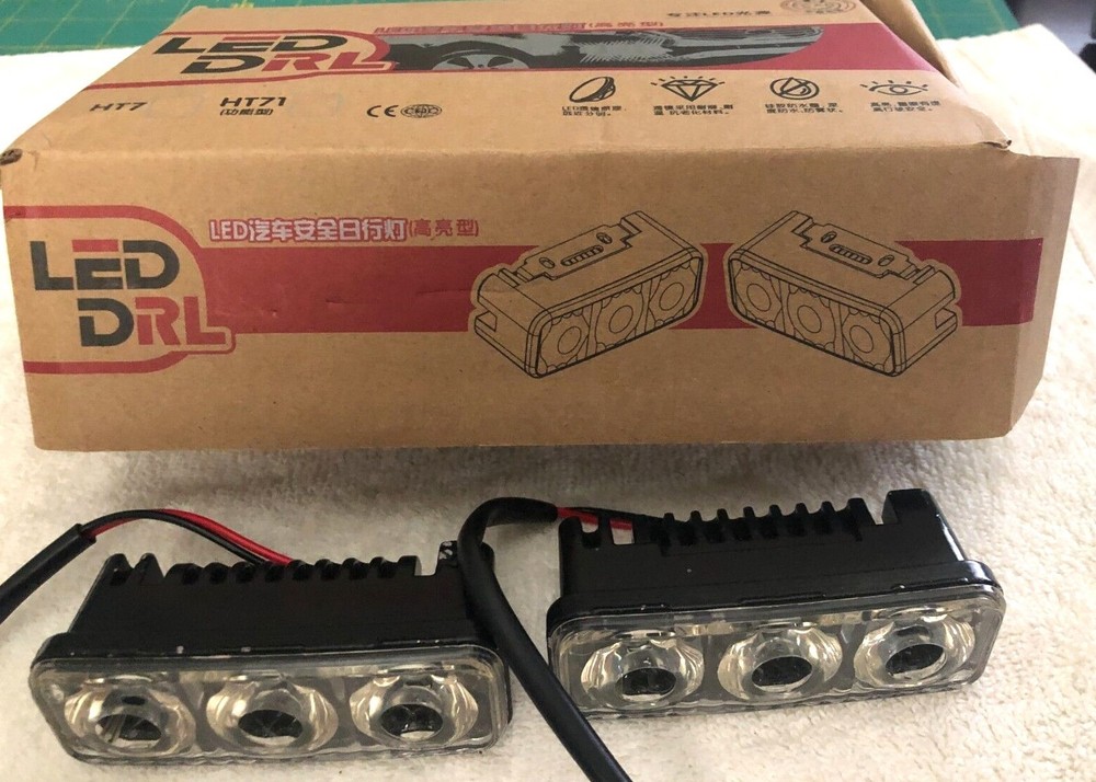 UNIVERSAL DAYTIME RUNNING LIGHT KIT - SUPERBRIGHT - NEW!