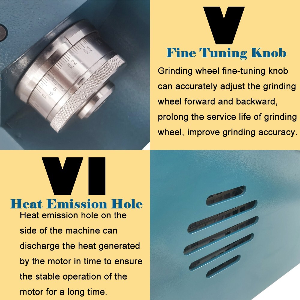 Precision Thimble Cutting and Grinding Machine Rotary Pin Cutting Machine 110V