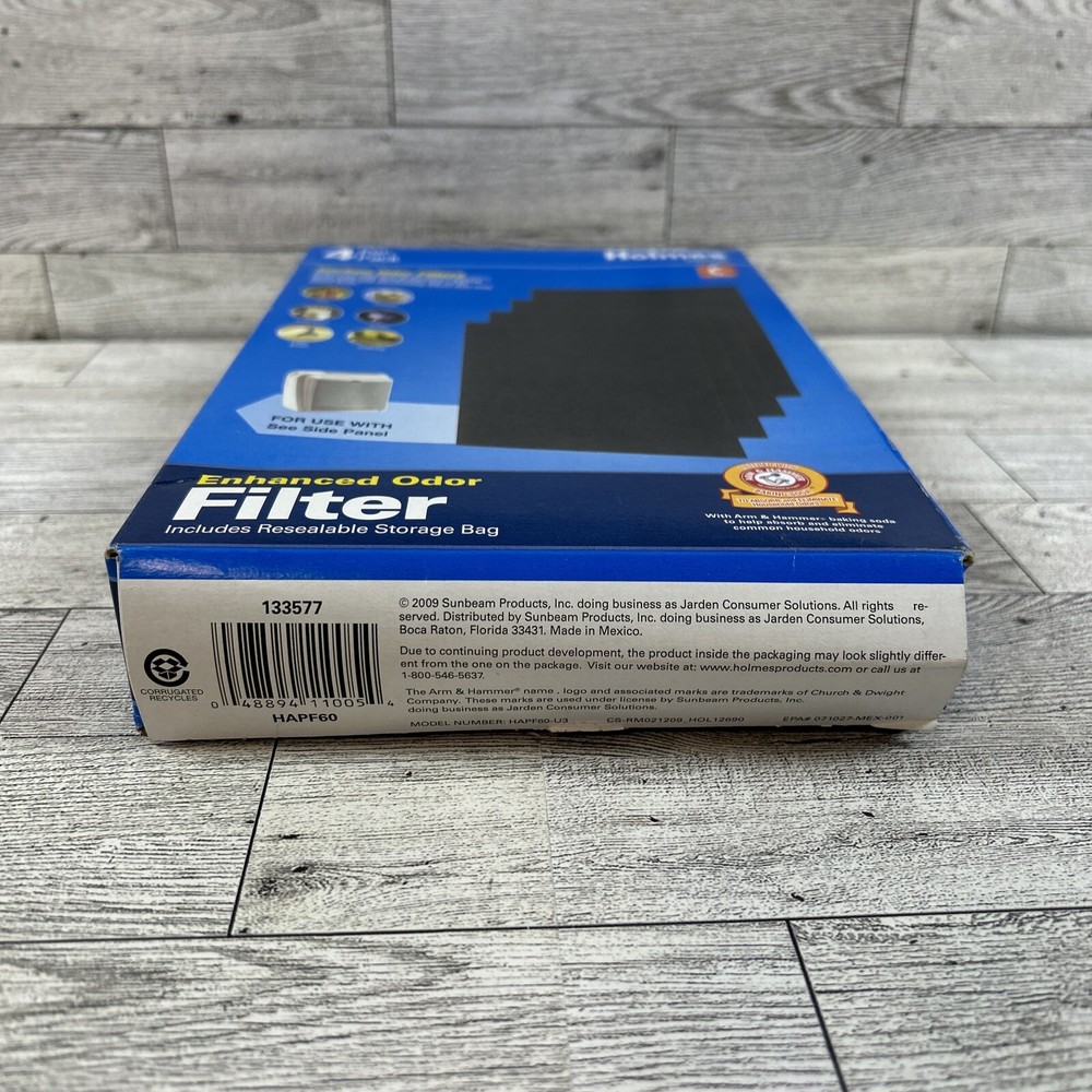 Holmes Replacement Carbon Odor Filters HAPF60 Filter C 4 Pack