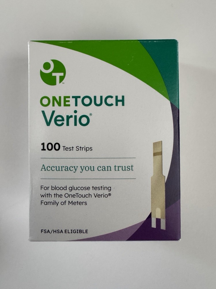 OneTouch Verio Test Strips 100 Count