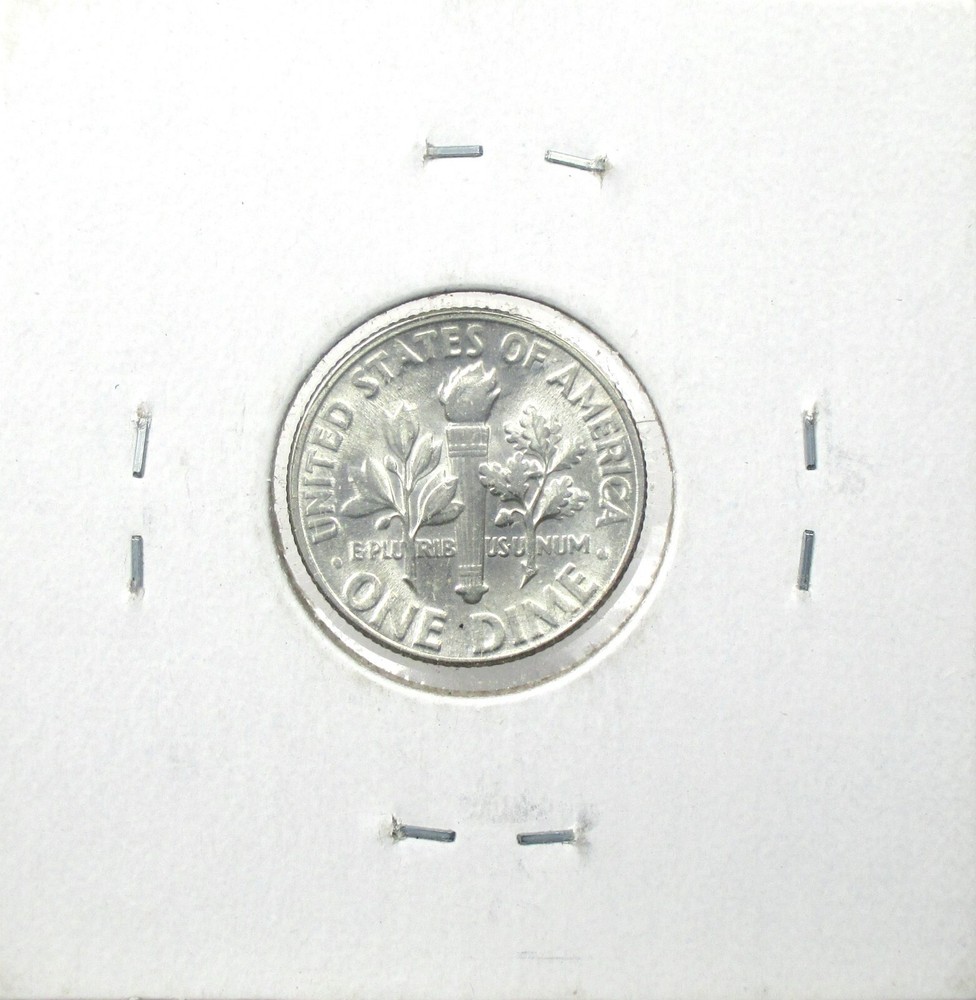 1948 Roosevelt Silver Dime Error Coin - DDO