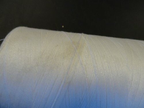 CANSEW EUROCORE 30 WHITE POLYESTER SEWING MACHINE THREAD SPOOL 63429 TEX 60