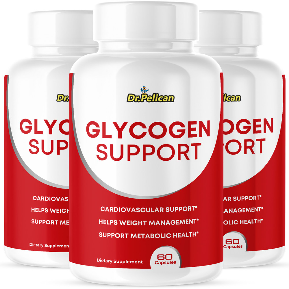Glycogen Support- Blood Support- 3 Bottles- 180 Capsules