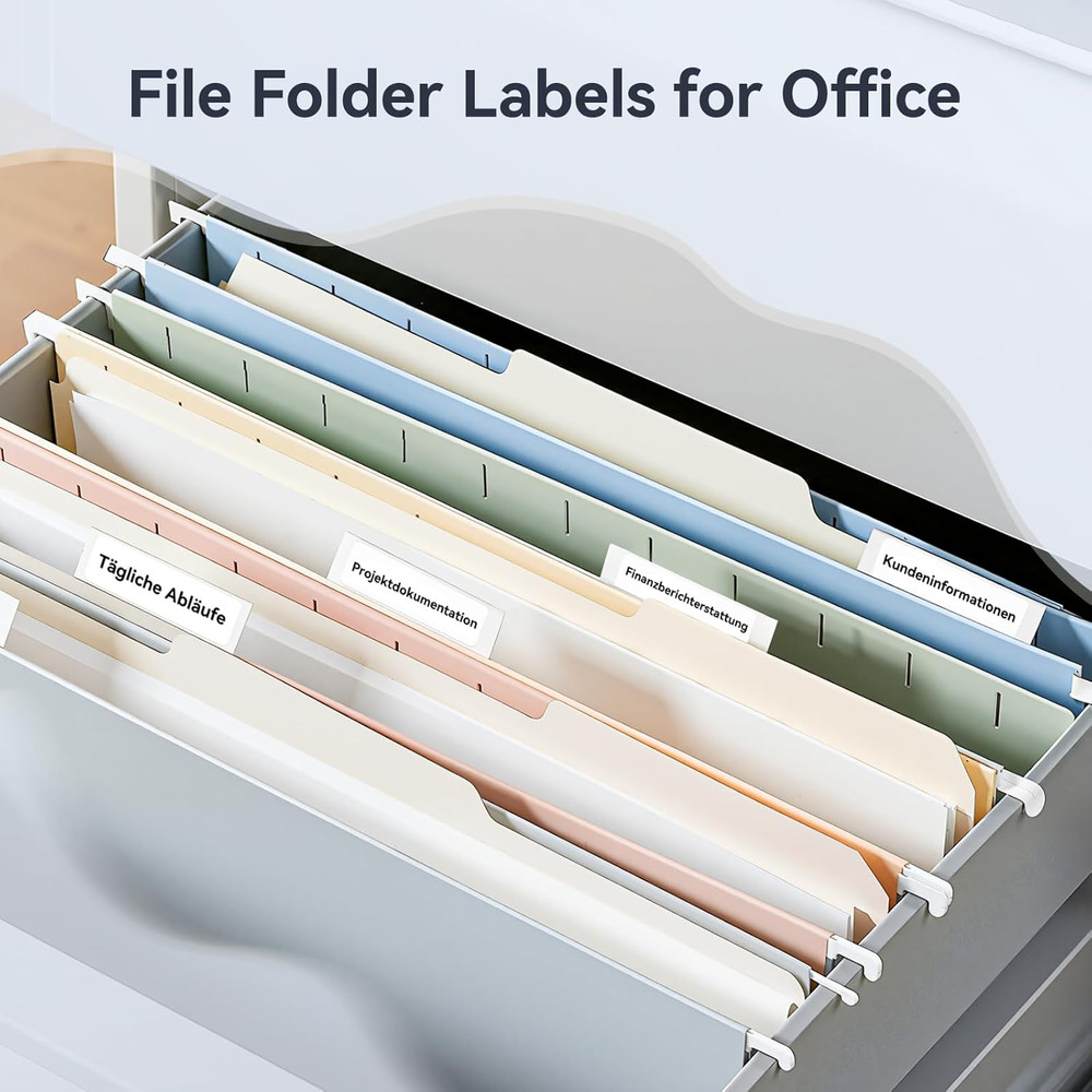 D110 Upgraded Version Mini Label Maker Machine with Tape, Portable Bluetooth The