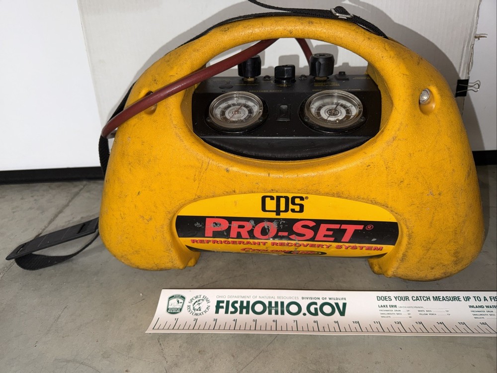CPS CR700 PRO-SET REFRIGERANT RECOVERY MACHINE