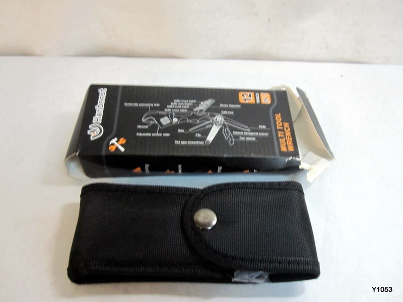 Hanboost Multi-Functional Wrench Set, 12-in-1 EDC Pocket Tool