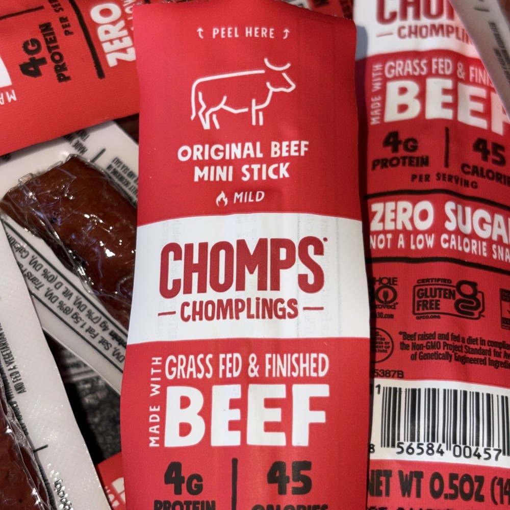Chomps Snack Sticks Minis 40 Mini Jerky Sticks