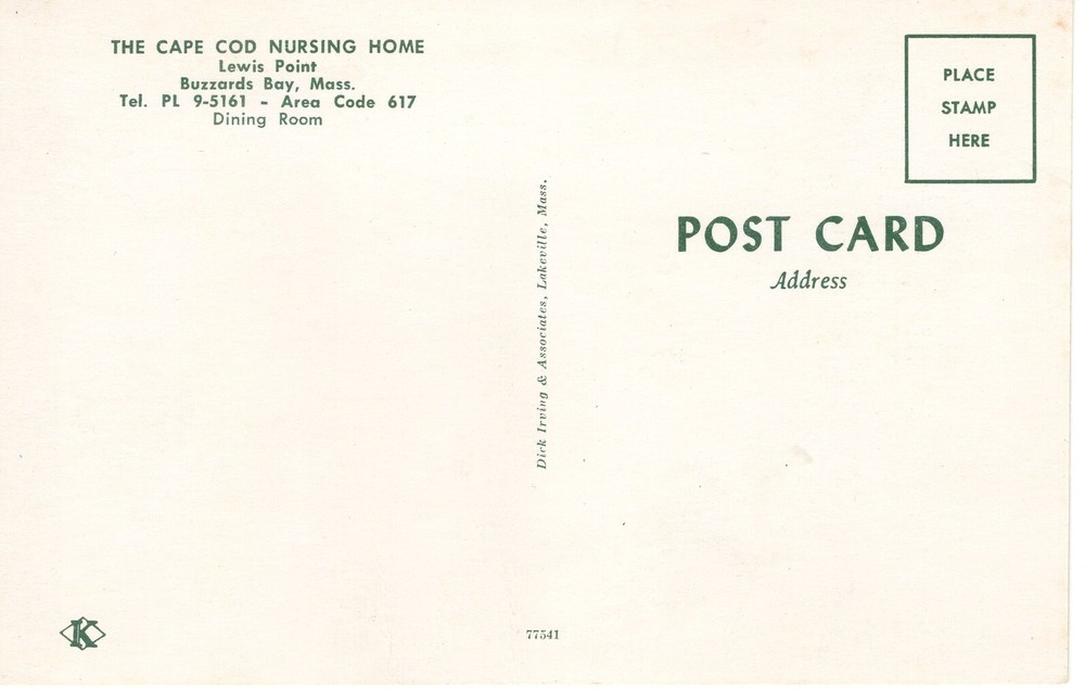 CAPE COD NURSING HOME, BUZZARDS BAY, MA - PC5592