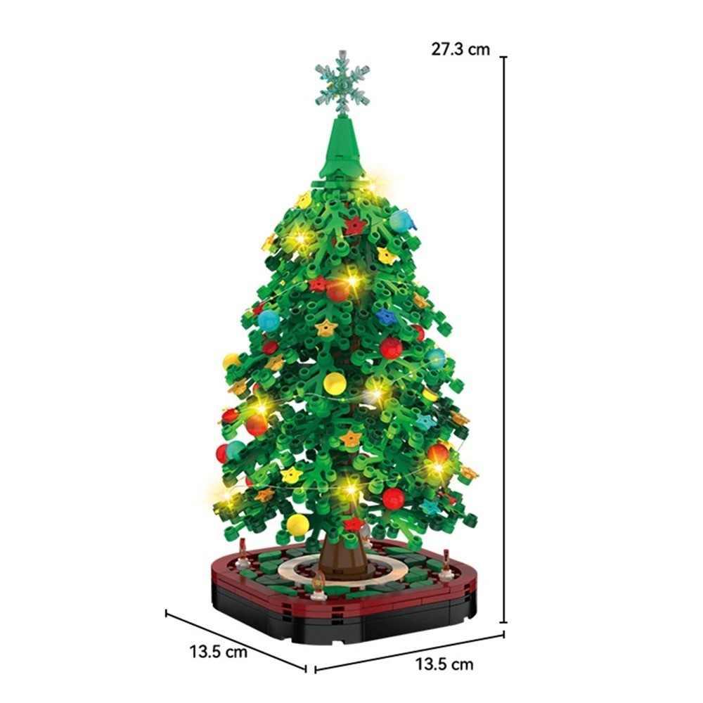 Building Block Christmas Tree Set