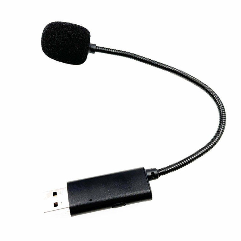 Omnidirectional Microphone 9 Hose Microphone with Switchs Support All System