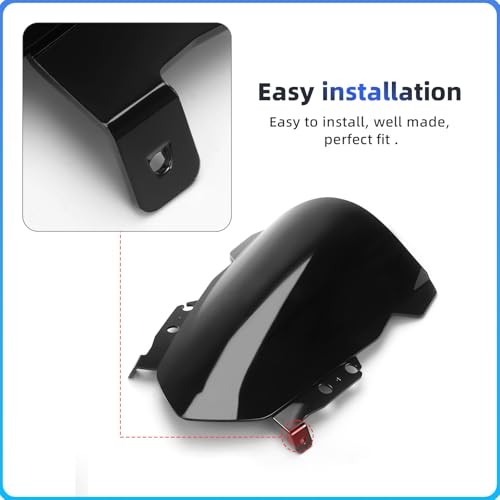 Motorcycle Windshields For Daytona 660 Windscreen Baffle Wind Deflectors