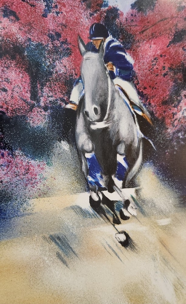 Victor Spahn Lithograph Olympic Games Pencil Signed Numbered