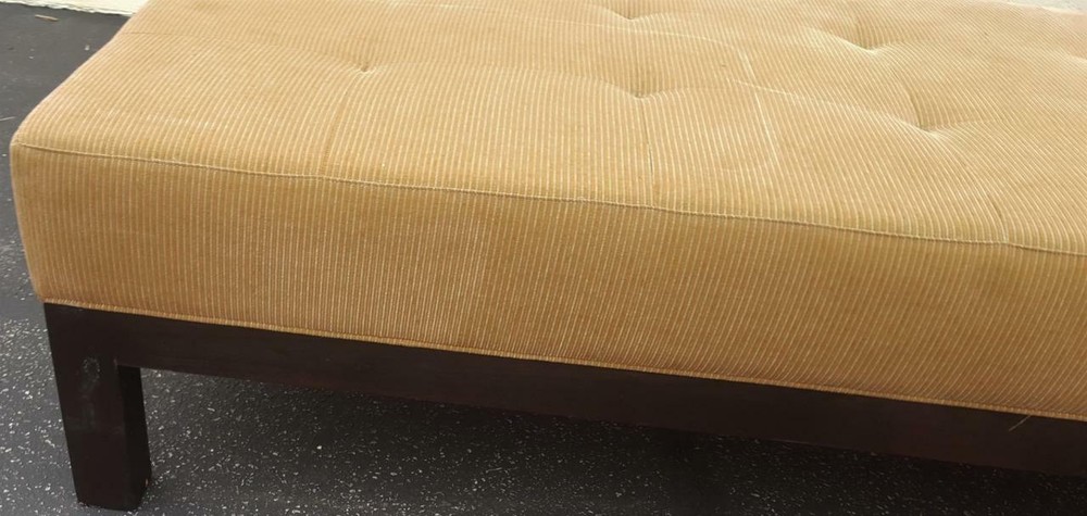 Wonderful Large Size Upholstered Bench Solid Wood Frame - VGC - GREAT BENCH