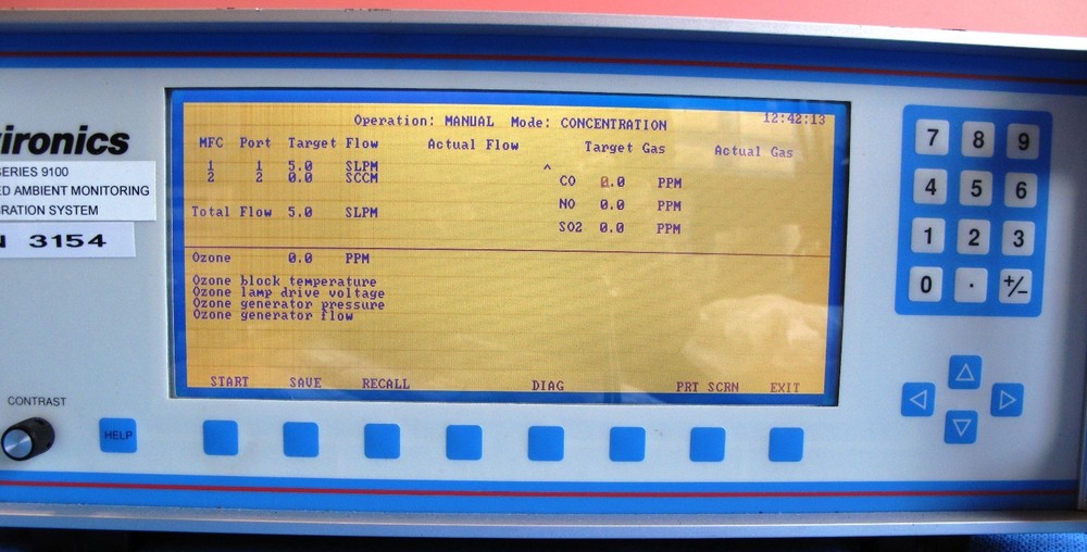 Environics S-9100 Computerized Ambient Monitoring Calibration System