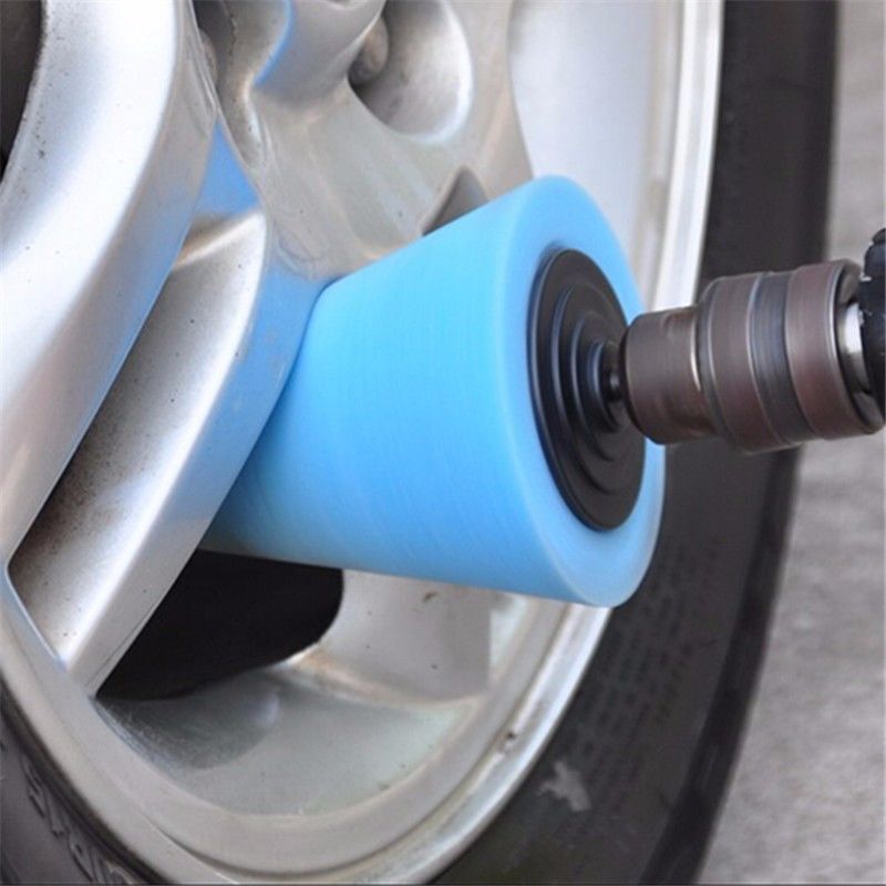 for Car Wheel Power Drill Tool Sponge Buffer Car Cone Shaped Polishing Pad
