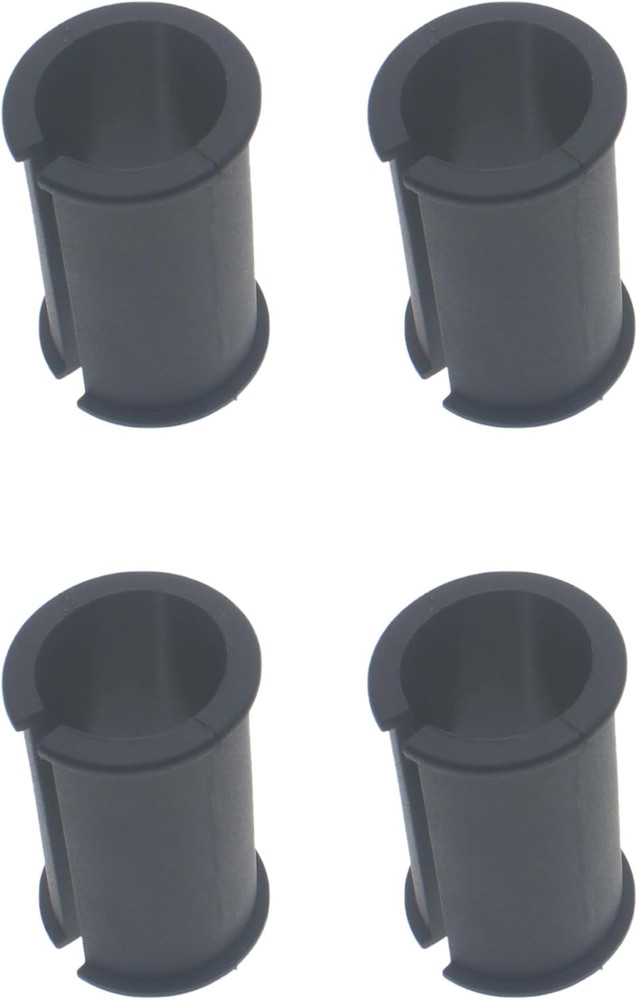 4 PCS Microphone Shock Mount Rubber Sleeve Black Shock Mount Spacer for Micropho