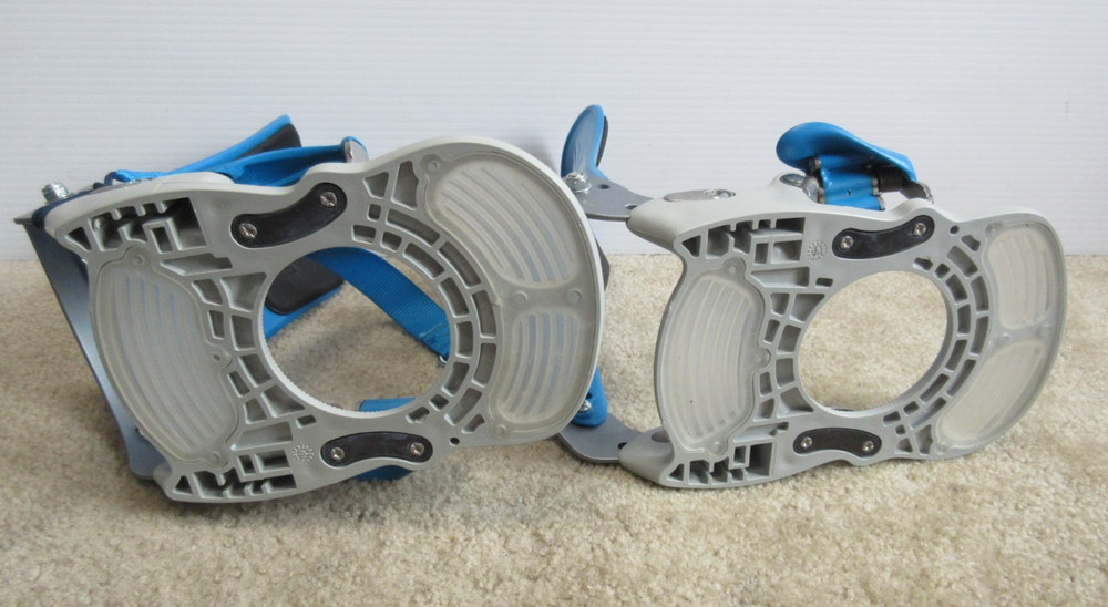 Switch Step-In X-Type Blue Snowboard Bindings Size Medium Made In Italy
