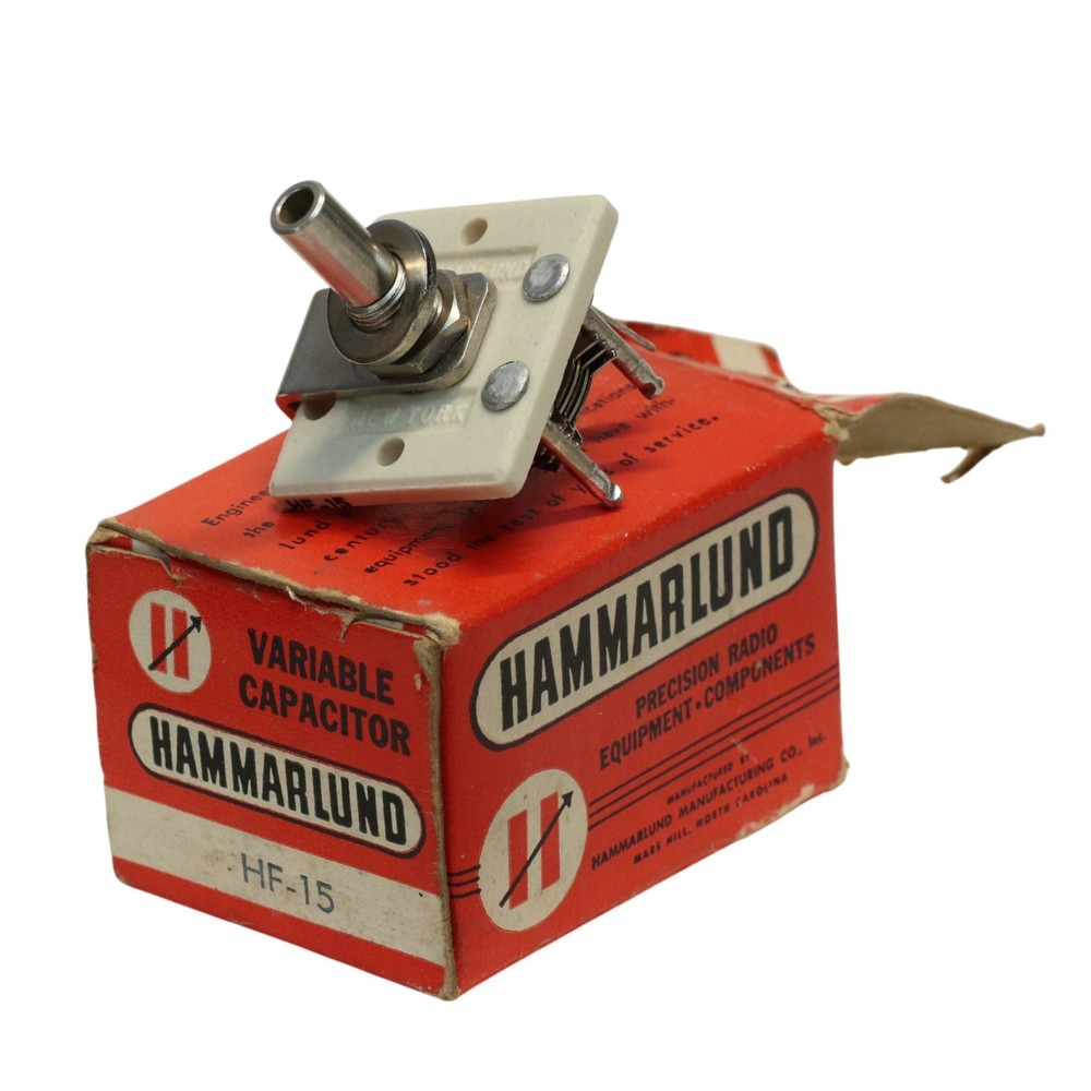 Hammarlund HF-15 Variable Capacitor NOS