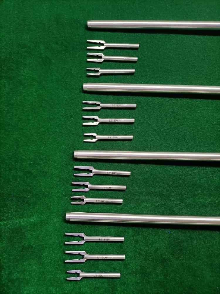 4pc Clip Applicator 10mmx330mm Reusable Laparoscopic Surgical Instruments