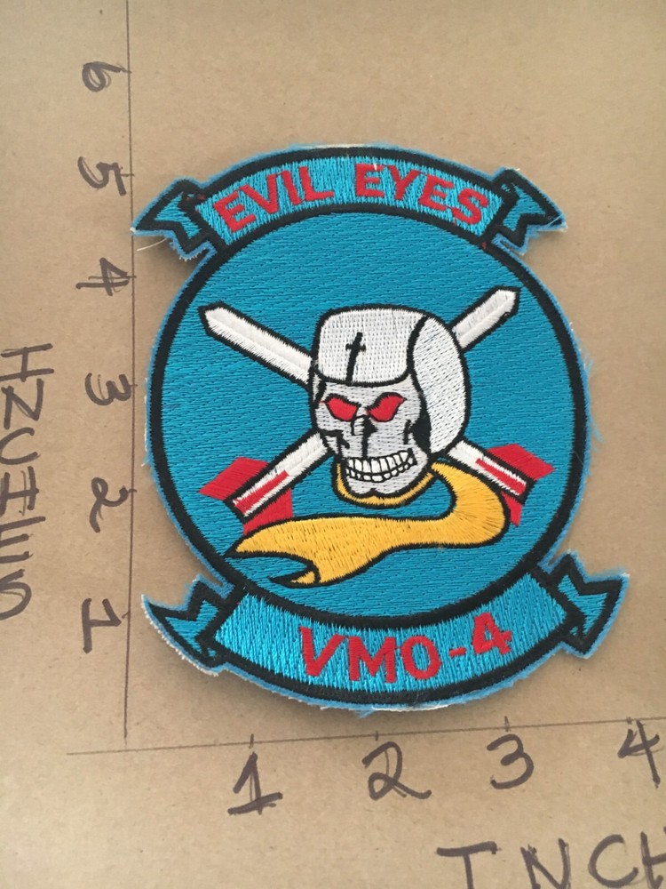 USMC Marine Observation Squadron 4 (VMO-4) Squadron patch 4/22/25