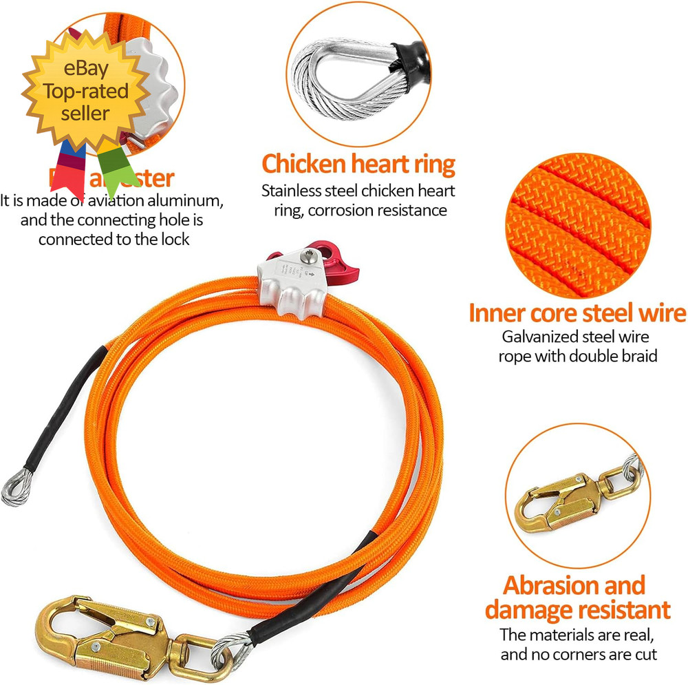 Tree Climbing Gear Tree Climbing Spikes Tree Climbing Gear with Adjustable