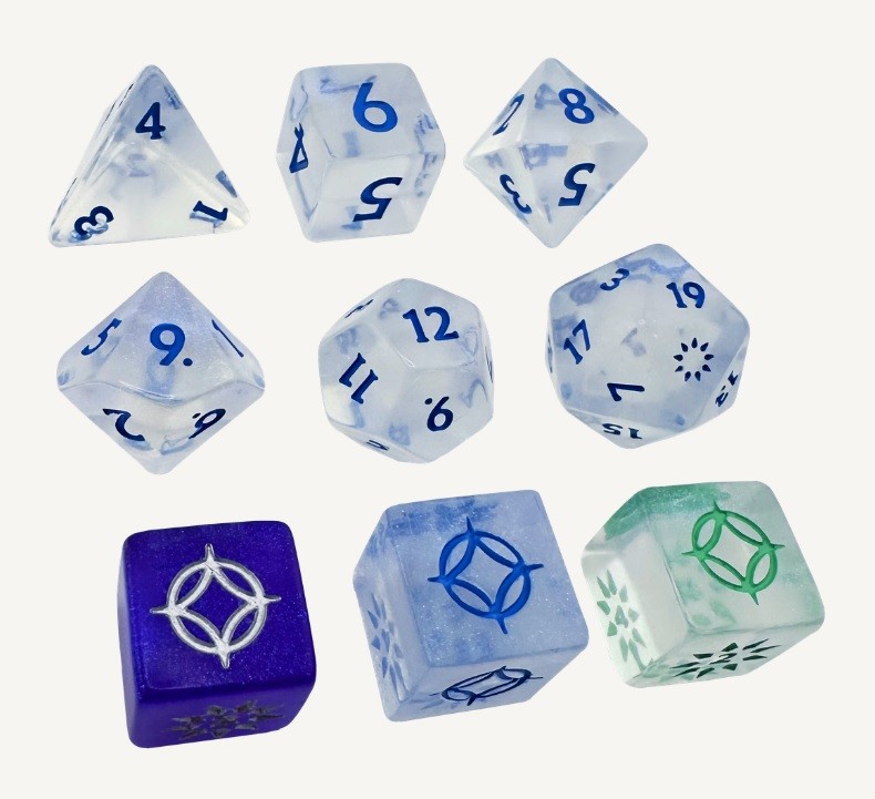 Cosmere Role Playing Game: Stormlight - Basic Dice Set (9)