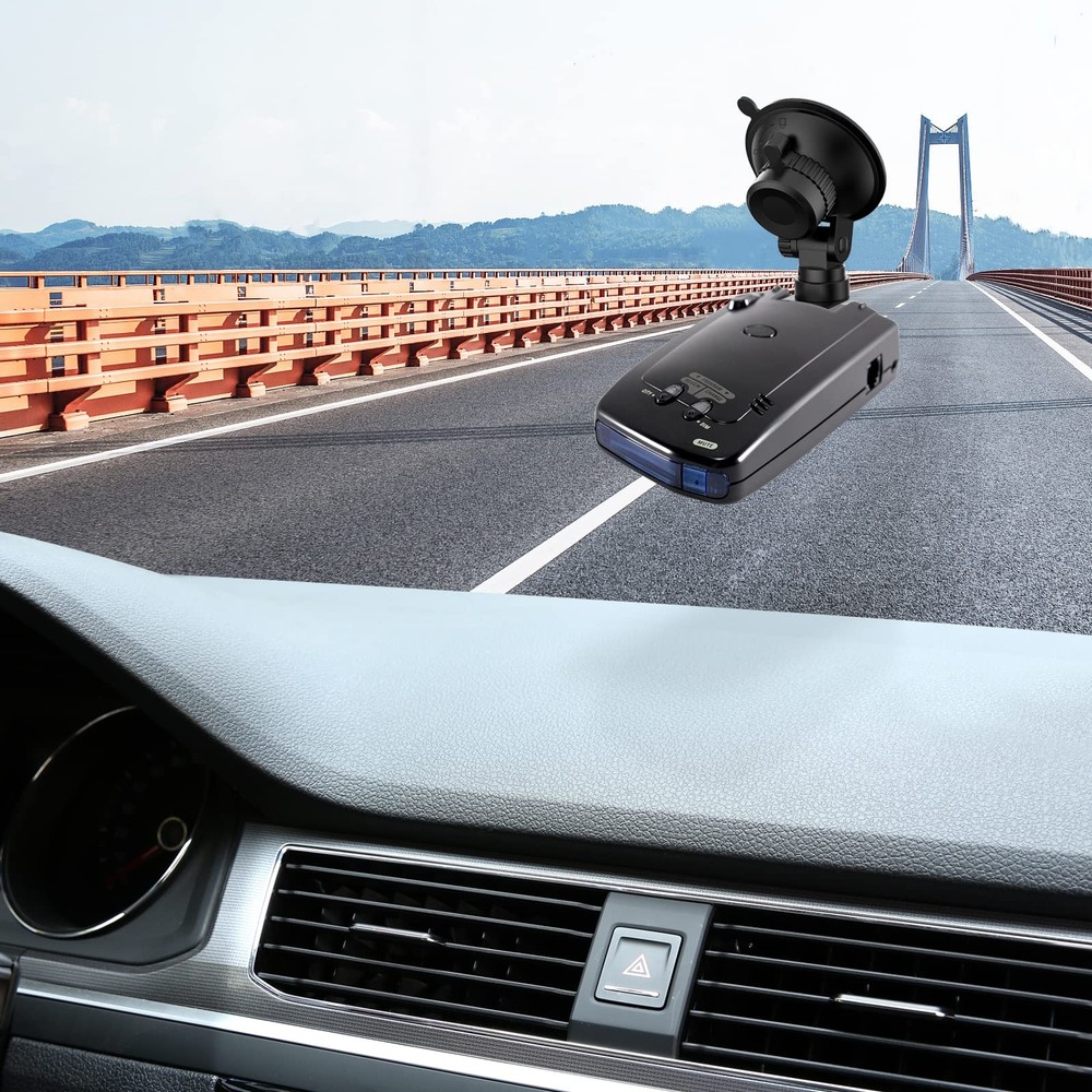 Radar Detector Mount - Car Mounting Bracket Suction Cup Holder for Windshield an