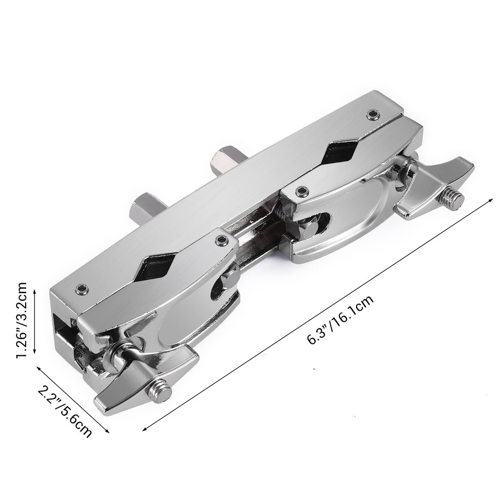 Facmogu Silver Multi-clamp, Adjustable Quick Release Multi-clamp