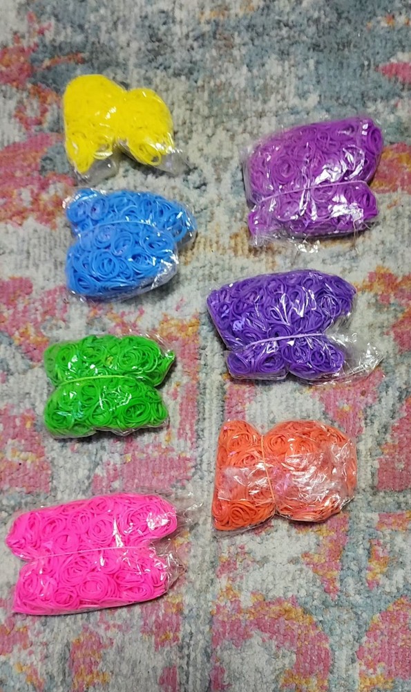 Rainbow Loom Rubber Band Refill And Storage Container