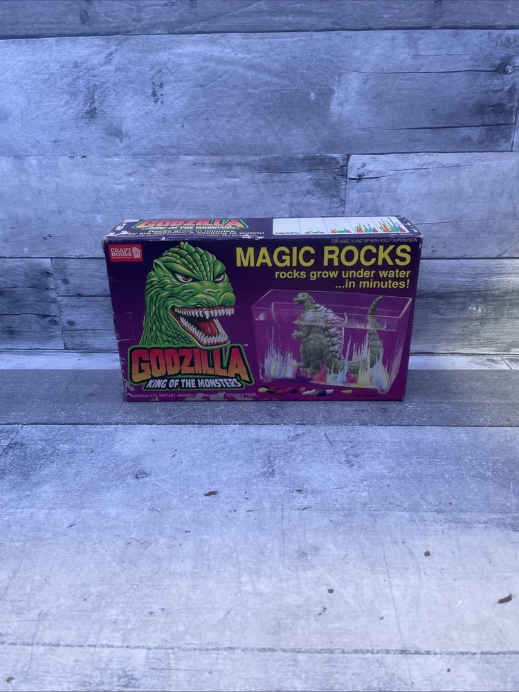 Craft House Godzilla Magic Rocks Released In (1995) (never used)